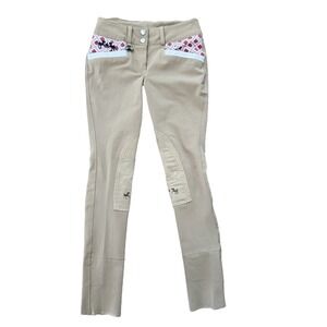 Jenna Jods riding breeches Child safari tan Youth Size 8